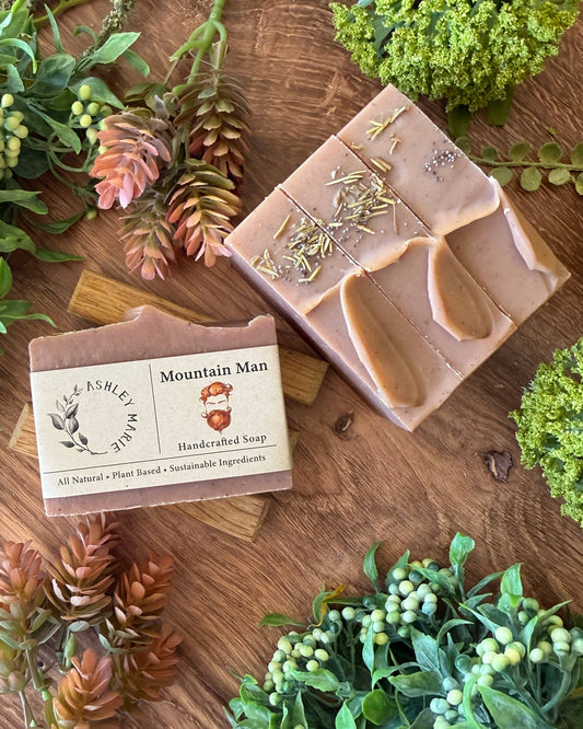 Mountain Man Bar Soap | Masculine Handmade Artisan